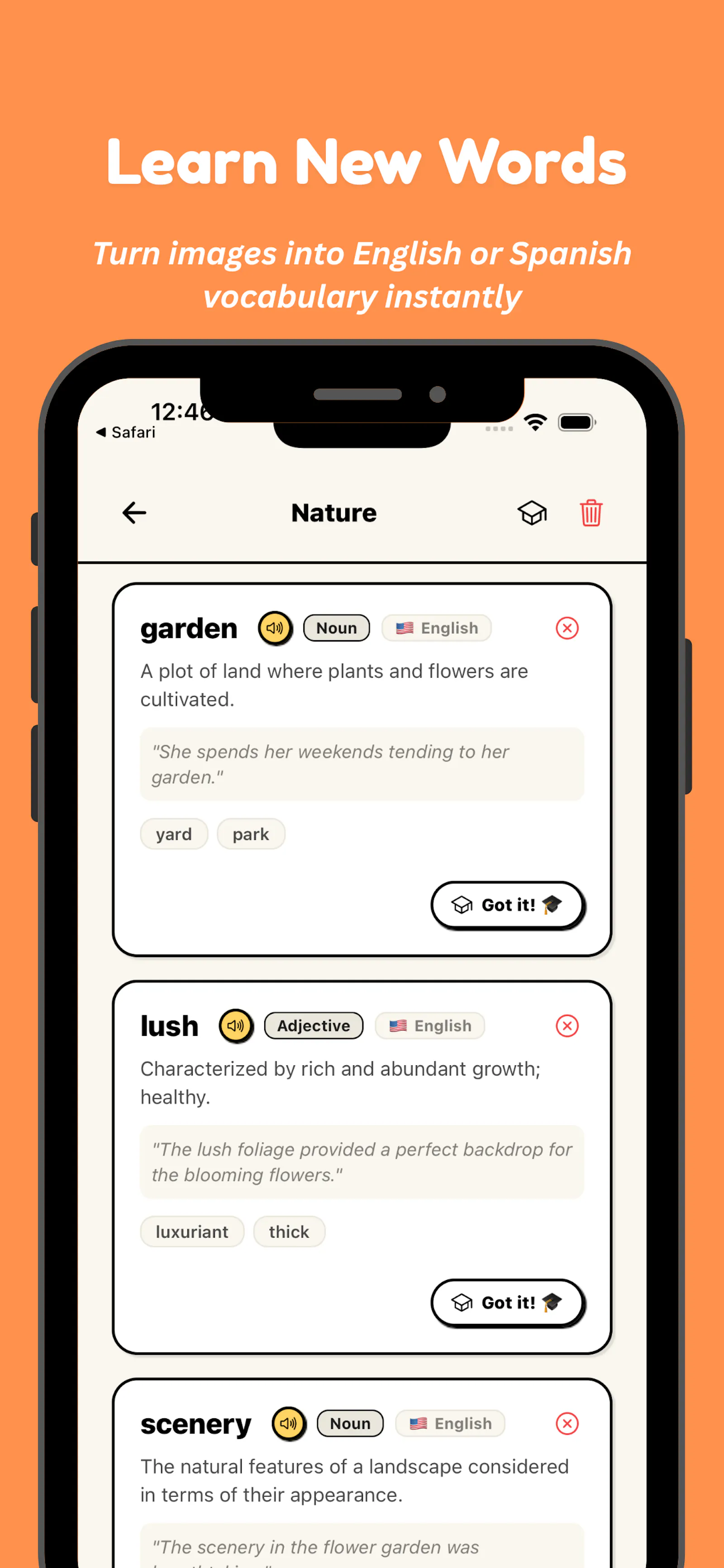SnapVacab screenshot 3