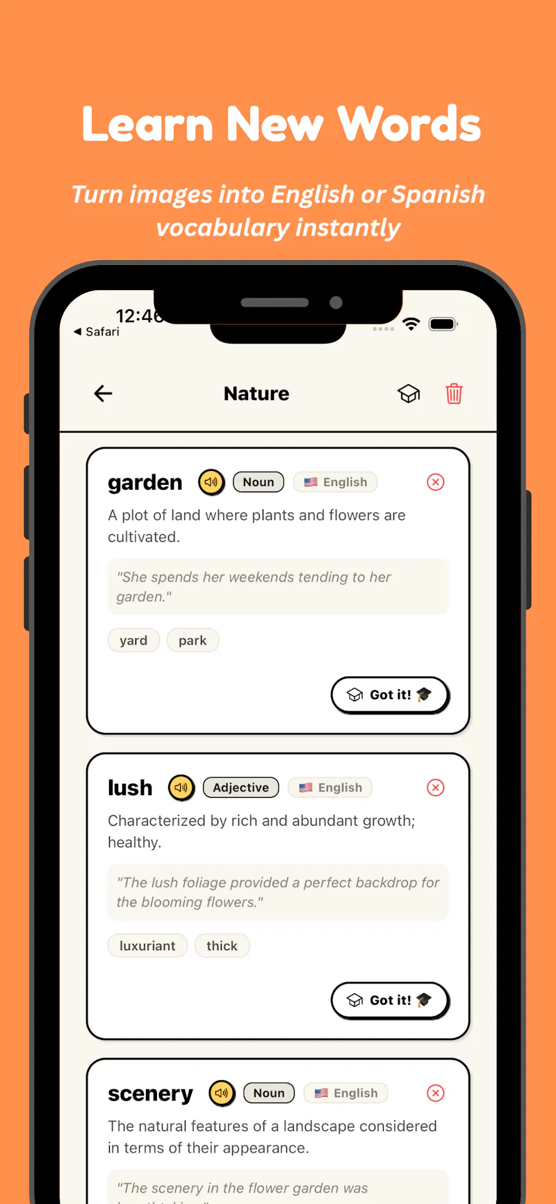 SnapVacab screenshot 3