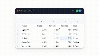 Jspreadsheet 截图 4