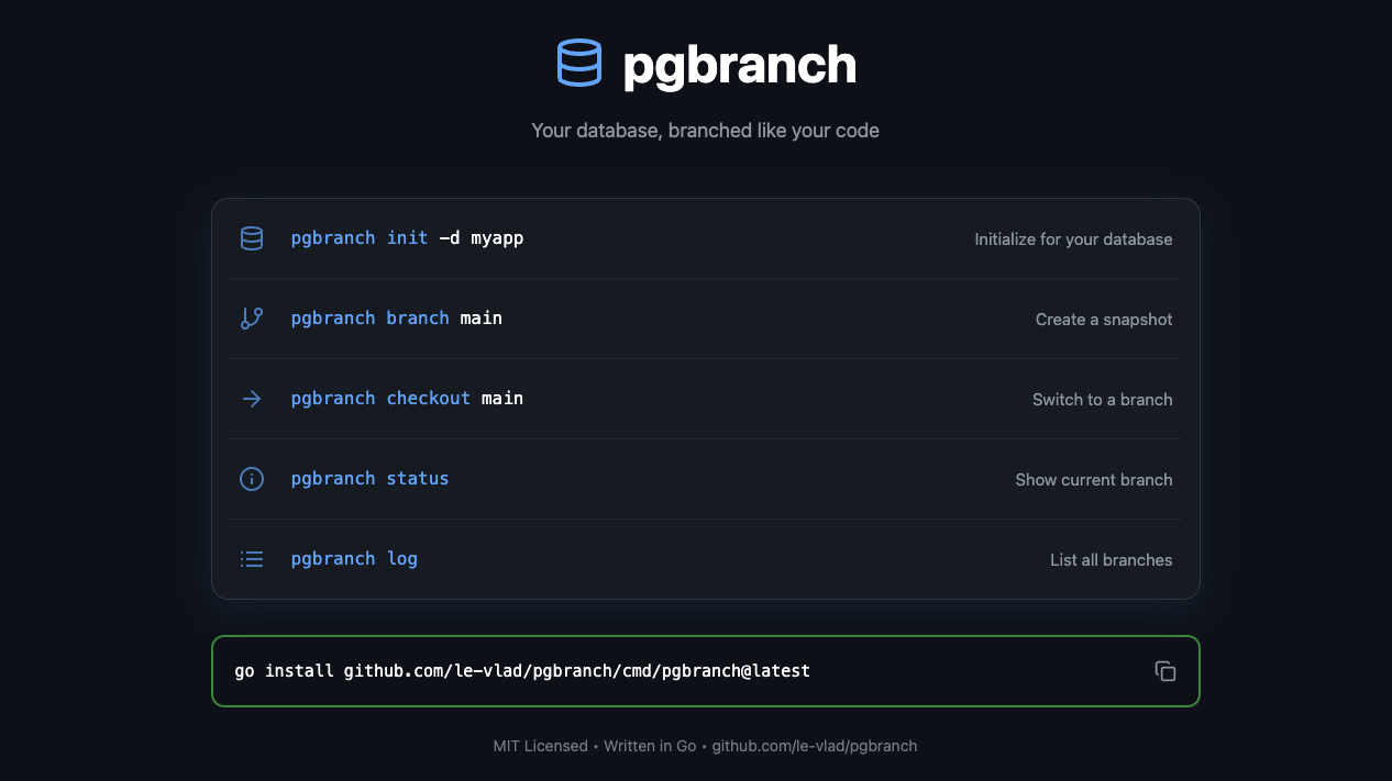 pgbranch gallery image