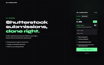 Stock photo metadata in 5 seconds. gallery image