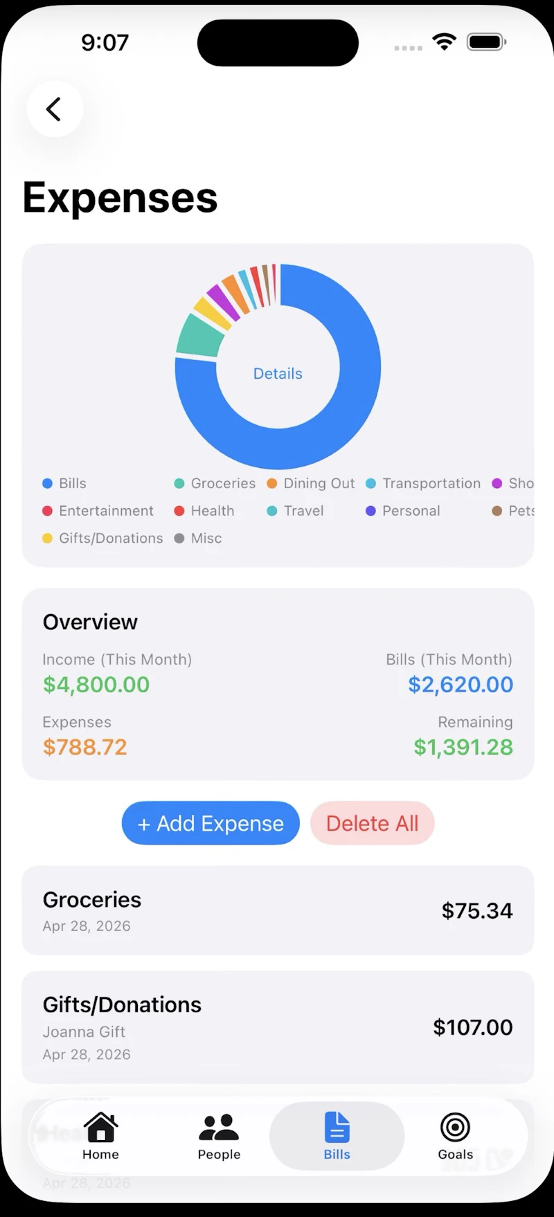 TrueBalance: Financial health score screenshot 7
