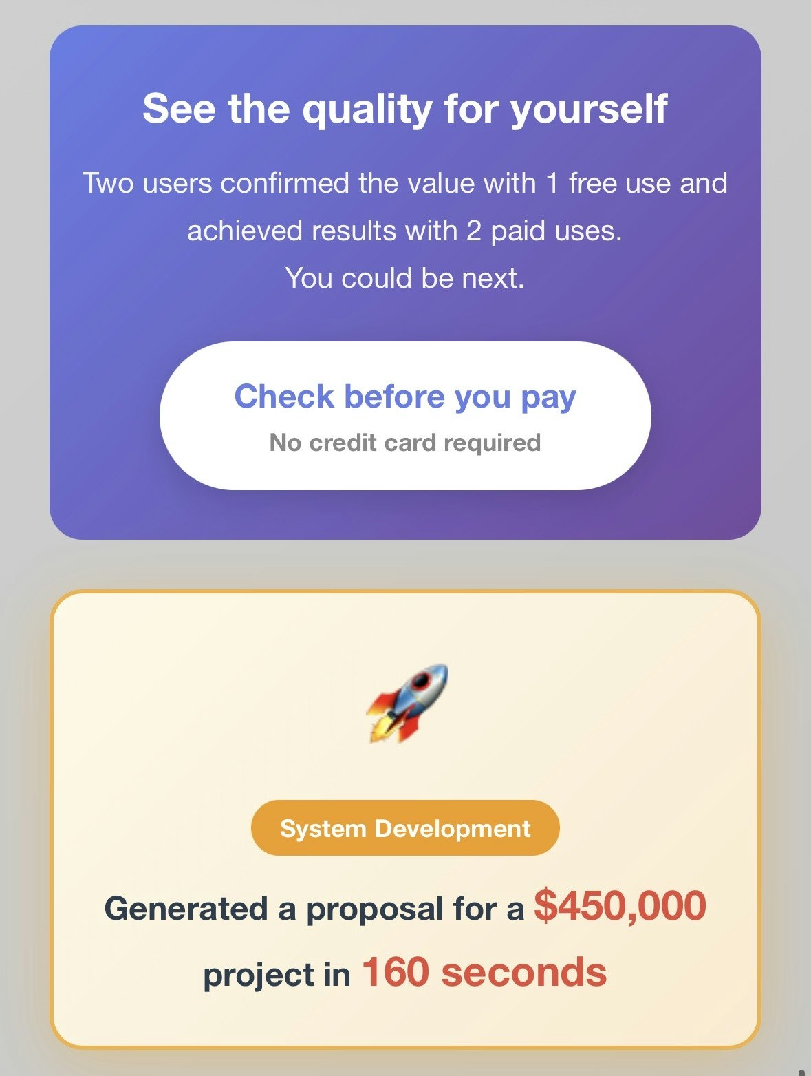 ROI Proposal Generator gallery image