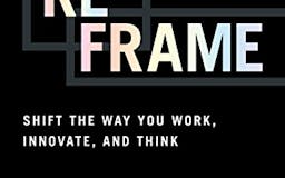 Reframe: Shift the Way You Work, Innovate, and Think media 1