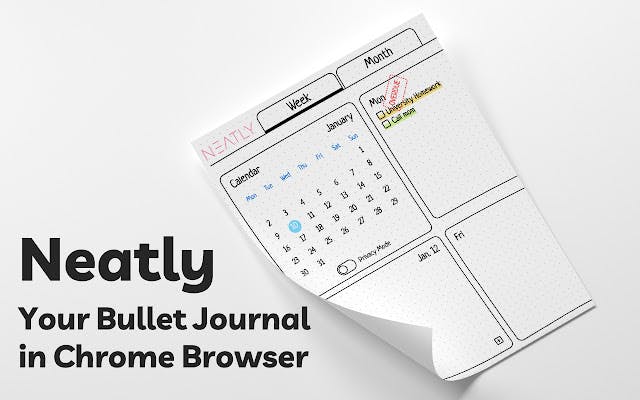 Neatly - Bullet Journal and Task Manager media 1