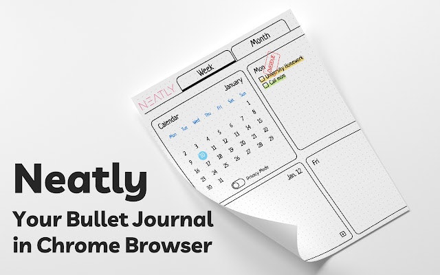 Netjes - Bullet Journal en Task Manager media 1