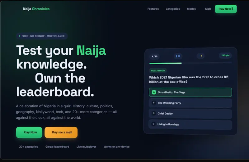 Naija Chronicles screenshot 2