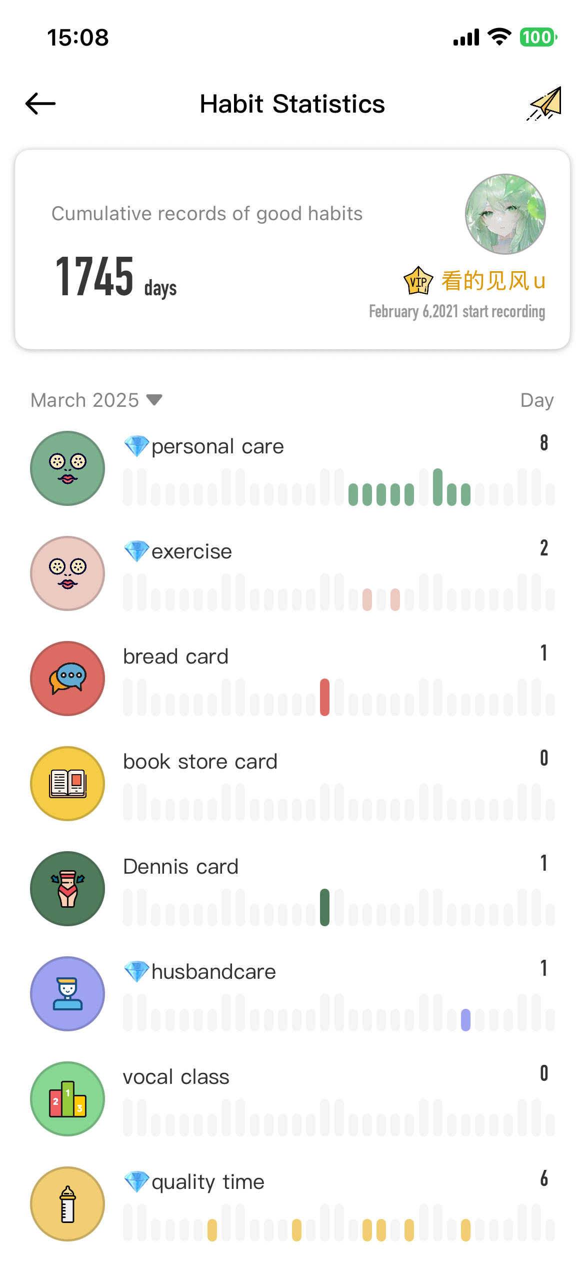 Tiny Habits Tracker - Screenshot 3 showing product features and functionality