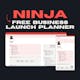 NINJA Notion Launch Planner