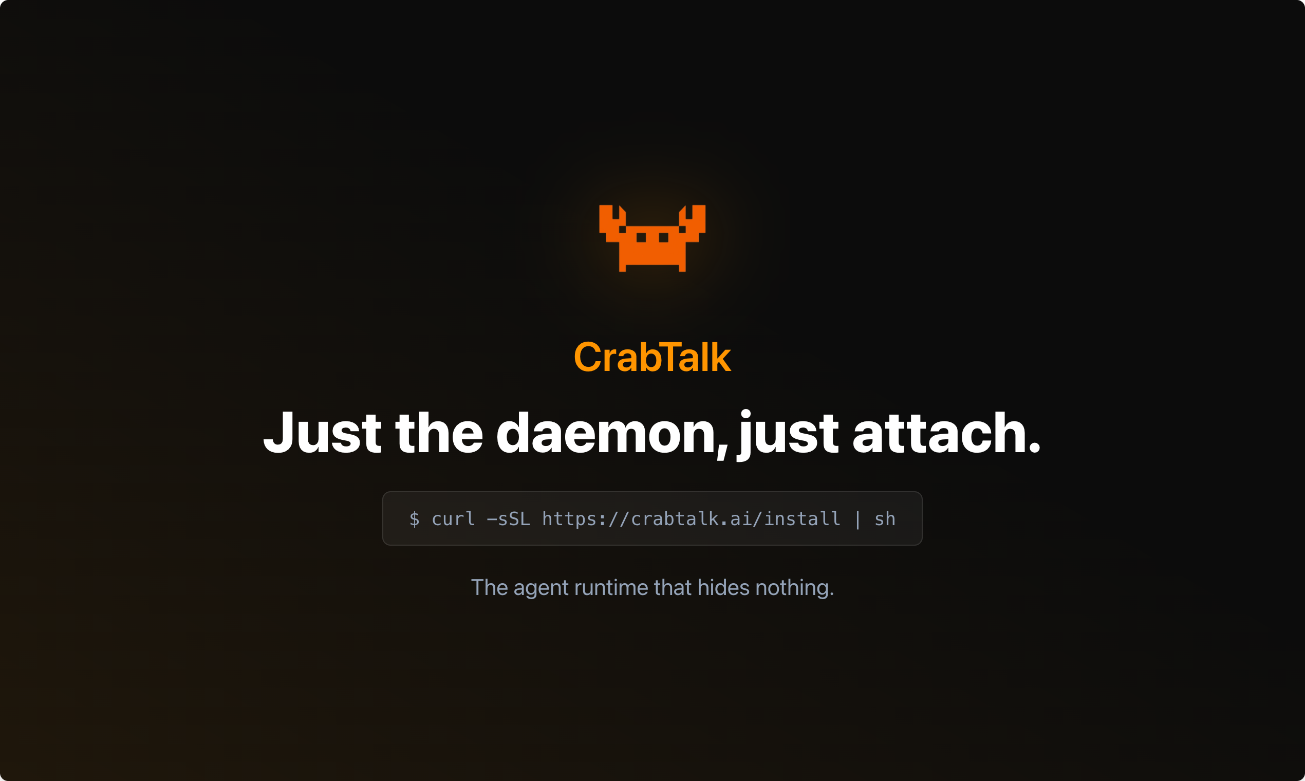 CrabTalk gallery image