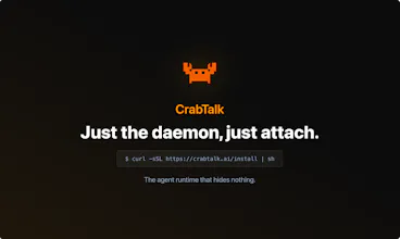 CrabTalk gallery image