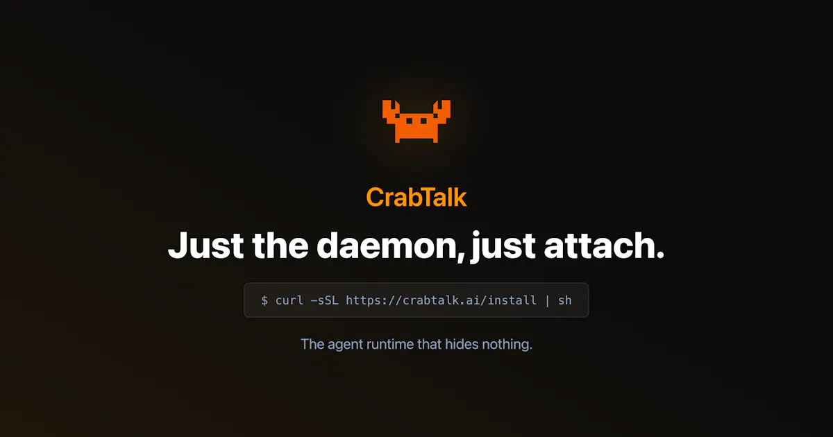 CrabTalk
