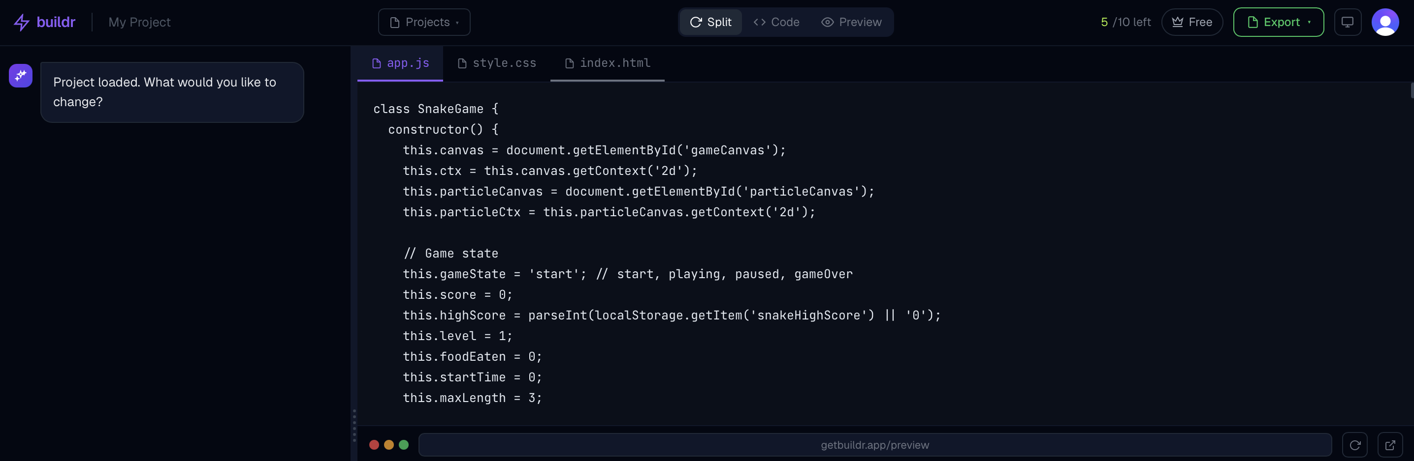 buildr — Build any app in seconds gallery image