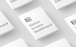 Notion Invoice Dashboard media 1