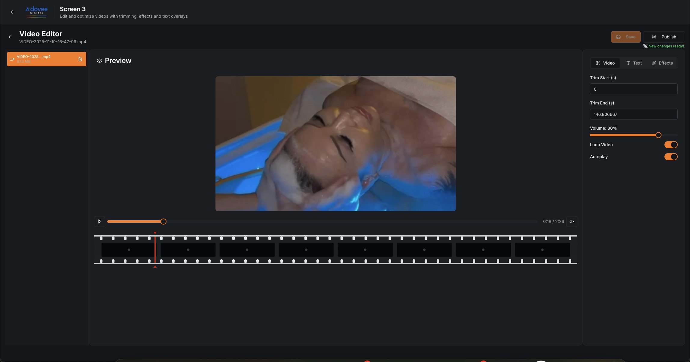 Adovee Digital - Screenshot 4 showing product features and functionality
