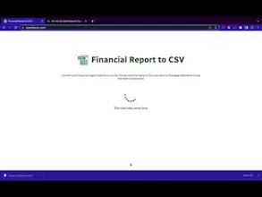 Report to CSV gallery image