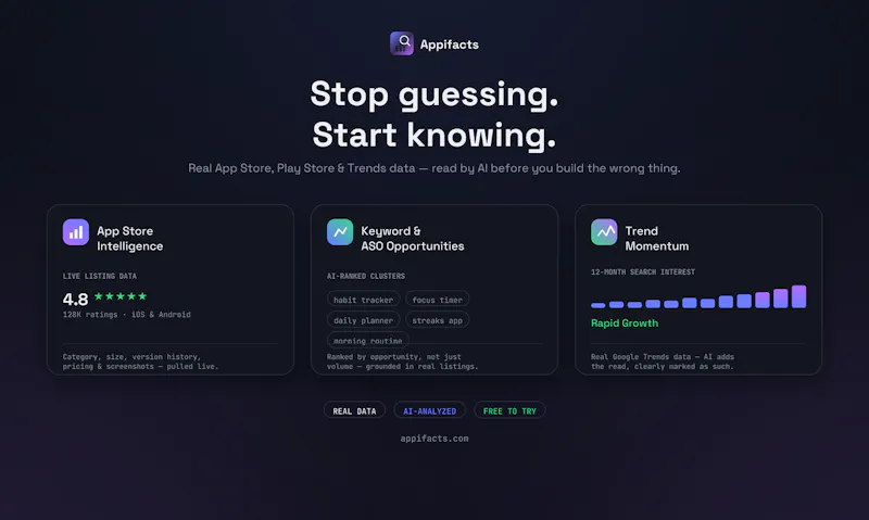 Appifacts screenshot 2