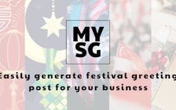 Malaysia Singapore Festival Post media 1