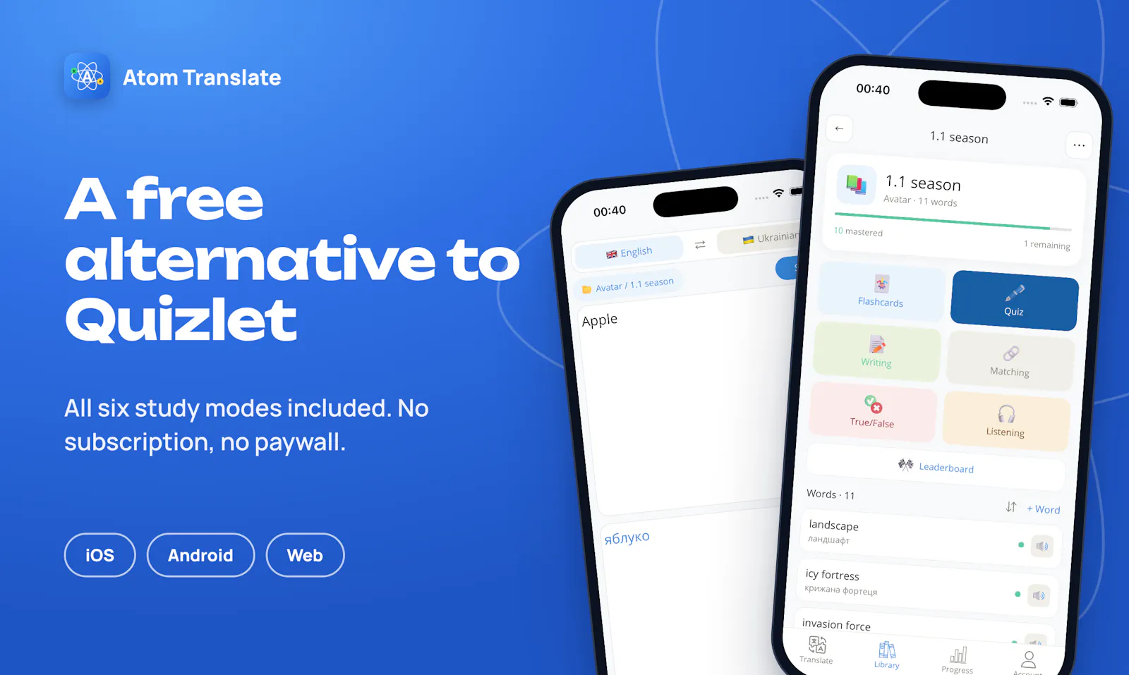 Atom Translate screenshot 2