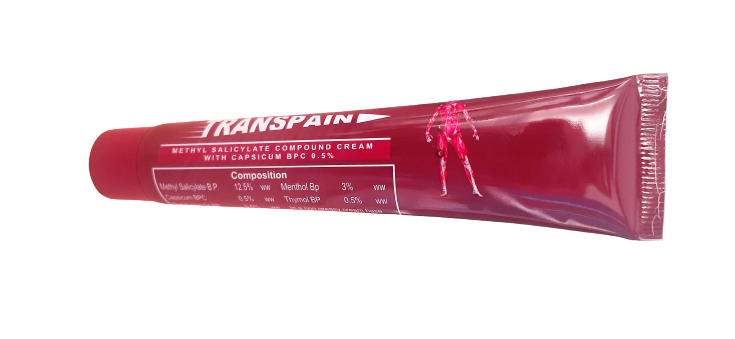 Schnelle und sichere Schmerzlinderung Transpain Creme Medien 1