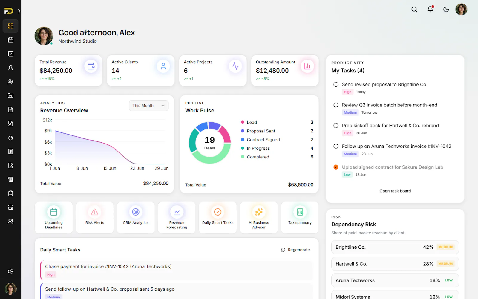 FreelancerDesk screenshot 2