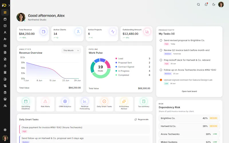 FreelancerDesk screenshot 2