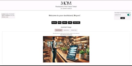 MOM AI Restaurant Assistant gallery image