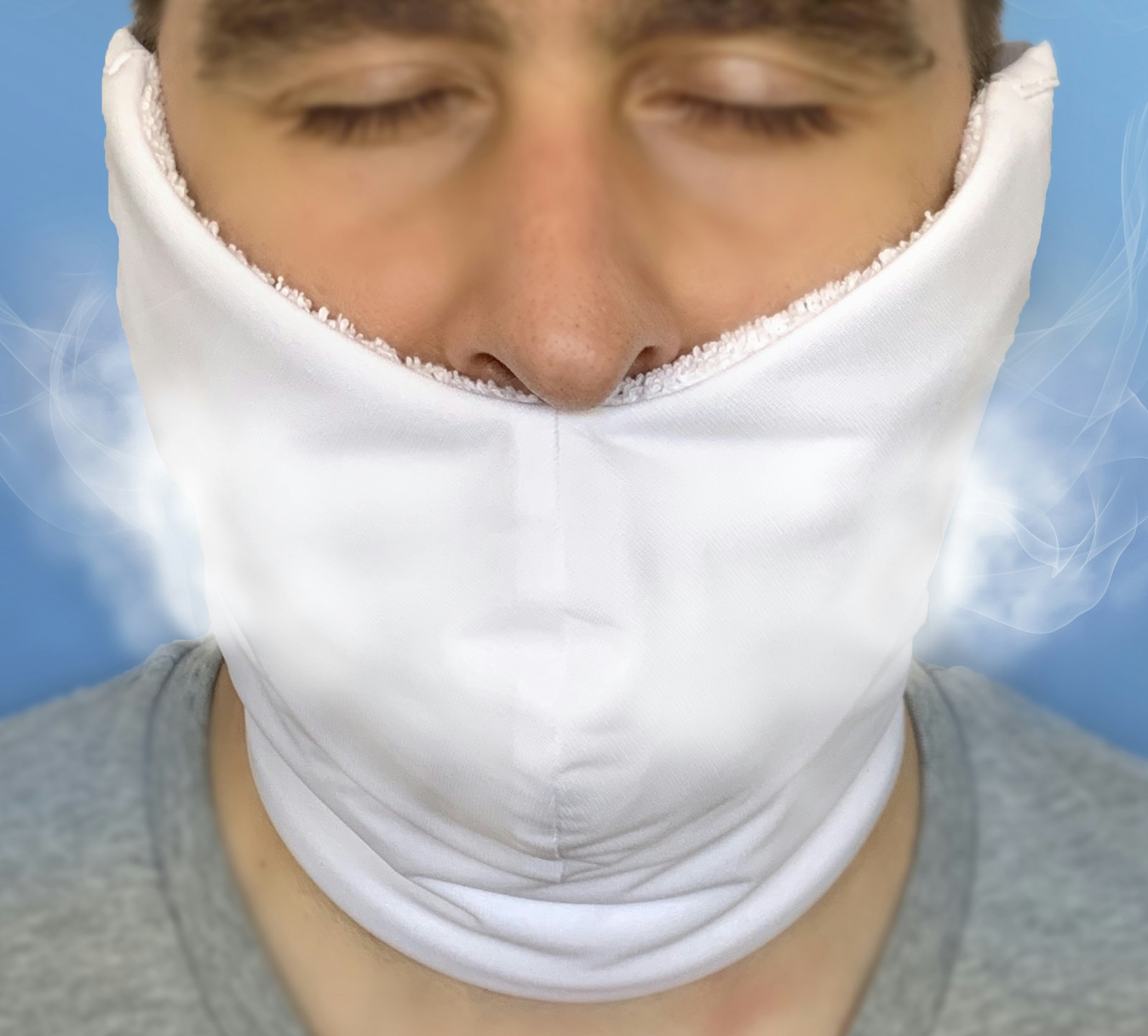 Hot Towel Shave Mask for sensitive skin