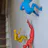 Coloured Climbing Men