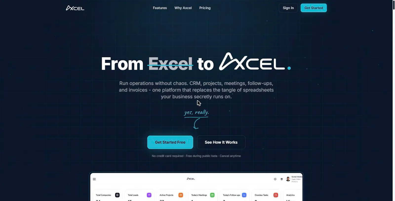 Axcel screenshot 3