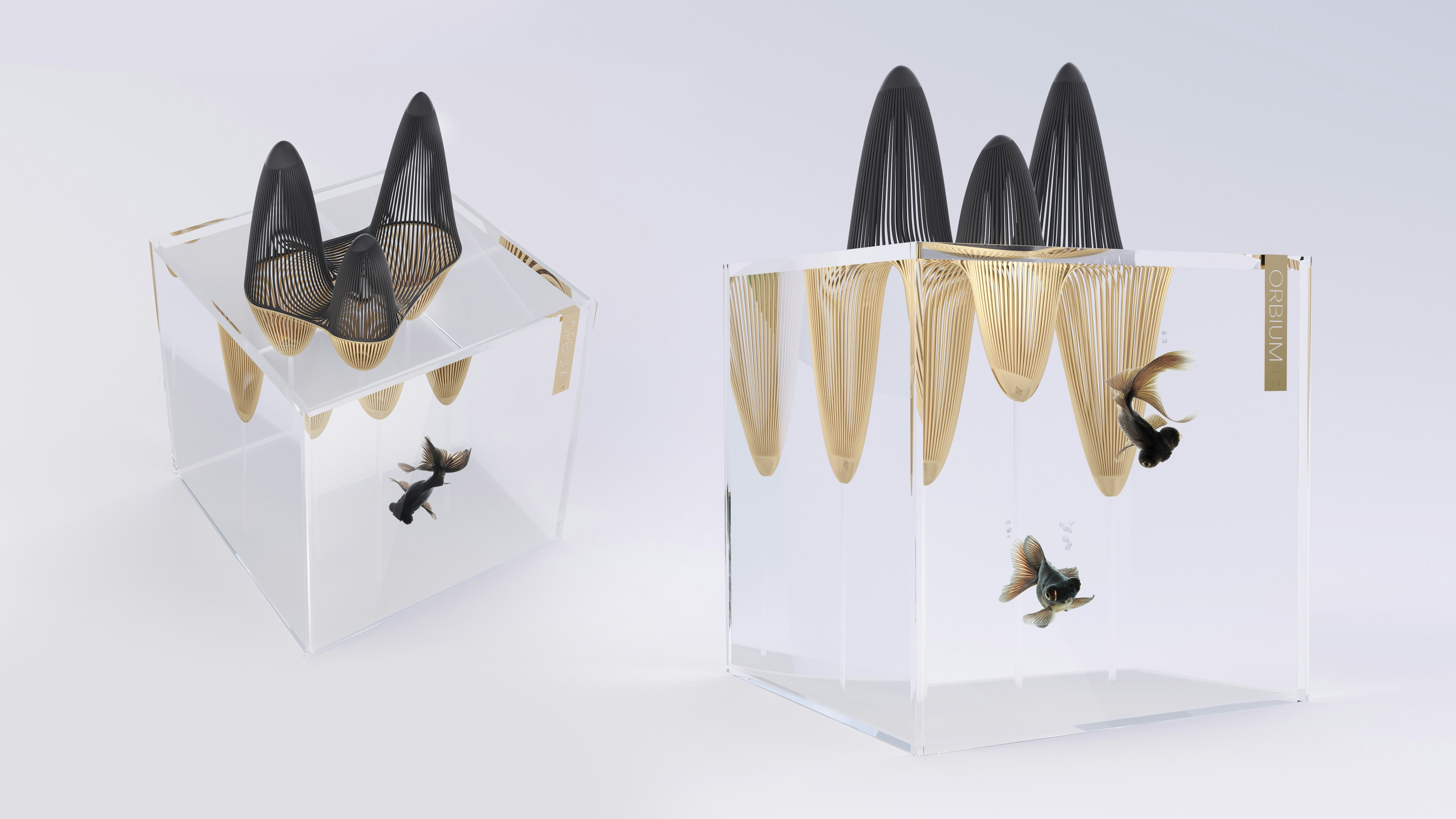 Orbium - Designer Aquarium Inspired by Chinese Landscapes gallery image