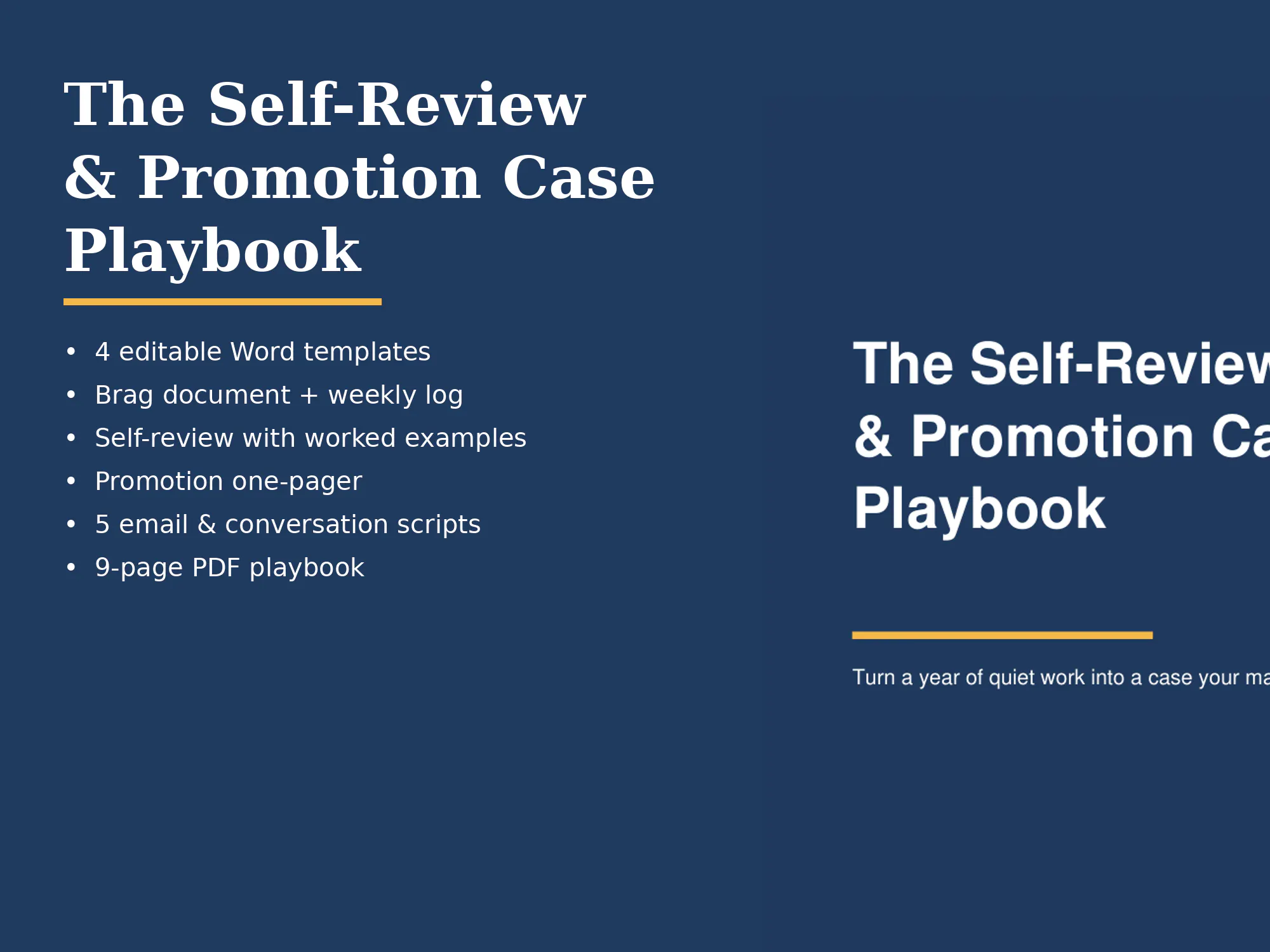 Self-Review & Promotion Case Kit gallery image