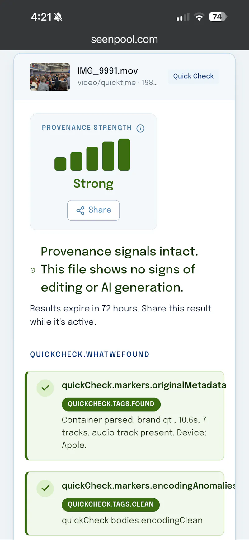 SeenPool screenshot 5