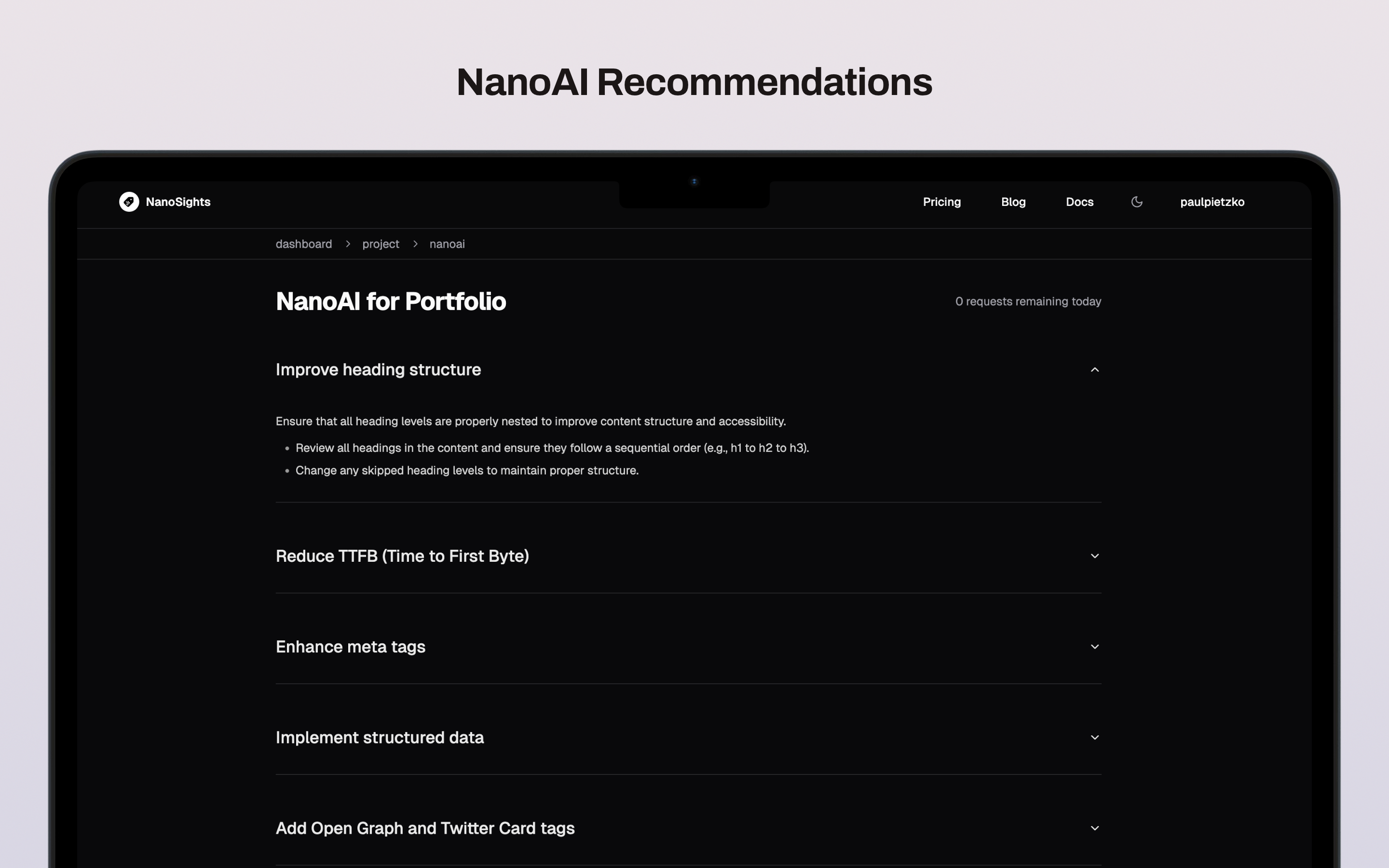 Nanosights - Empotrar.Analizar.Tener éxito media 8