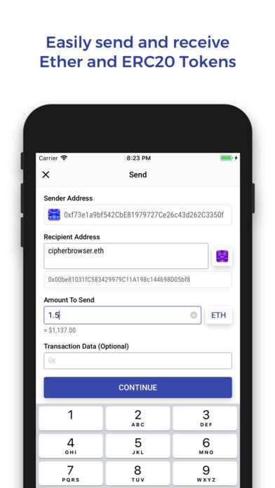 Cipher Browser gallery image