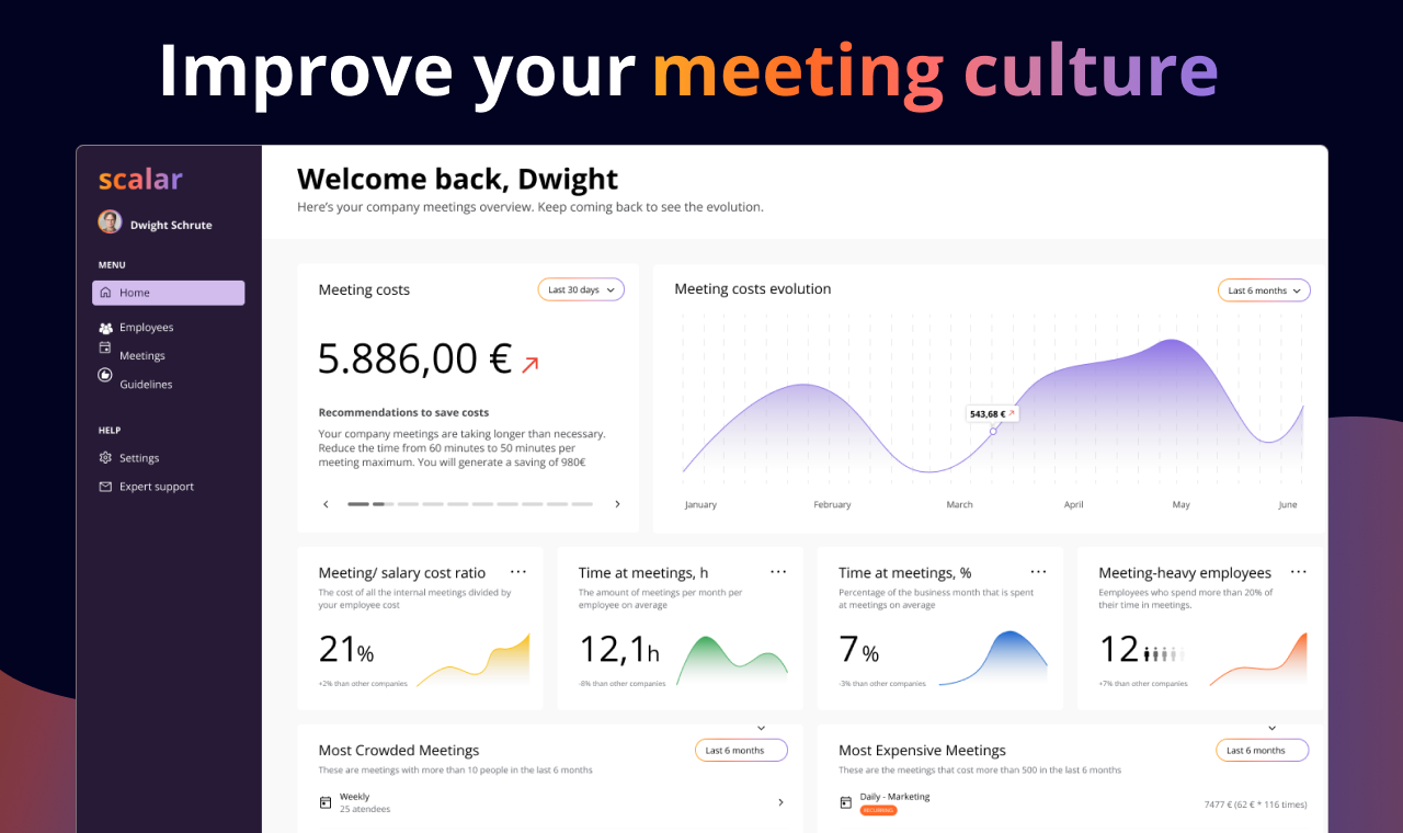 startuptile Meeting Guidelines-Built-in in Google Calendar to improve Meeting Culture