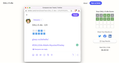 DALL·E-dle by Glasp gallery image