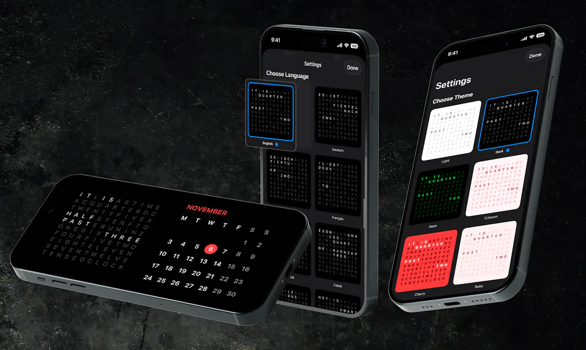 WordClock Widget