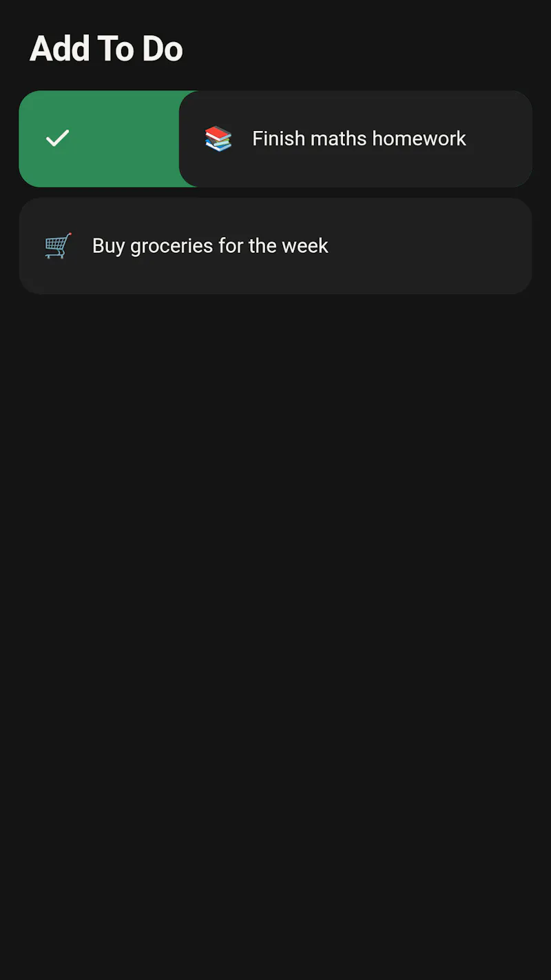 Add To Do screenshot 2