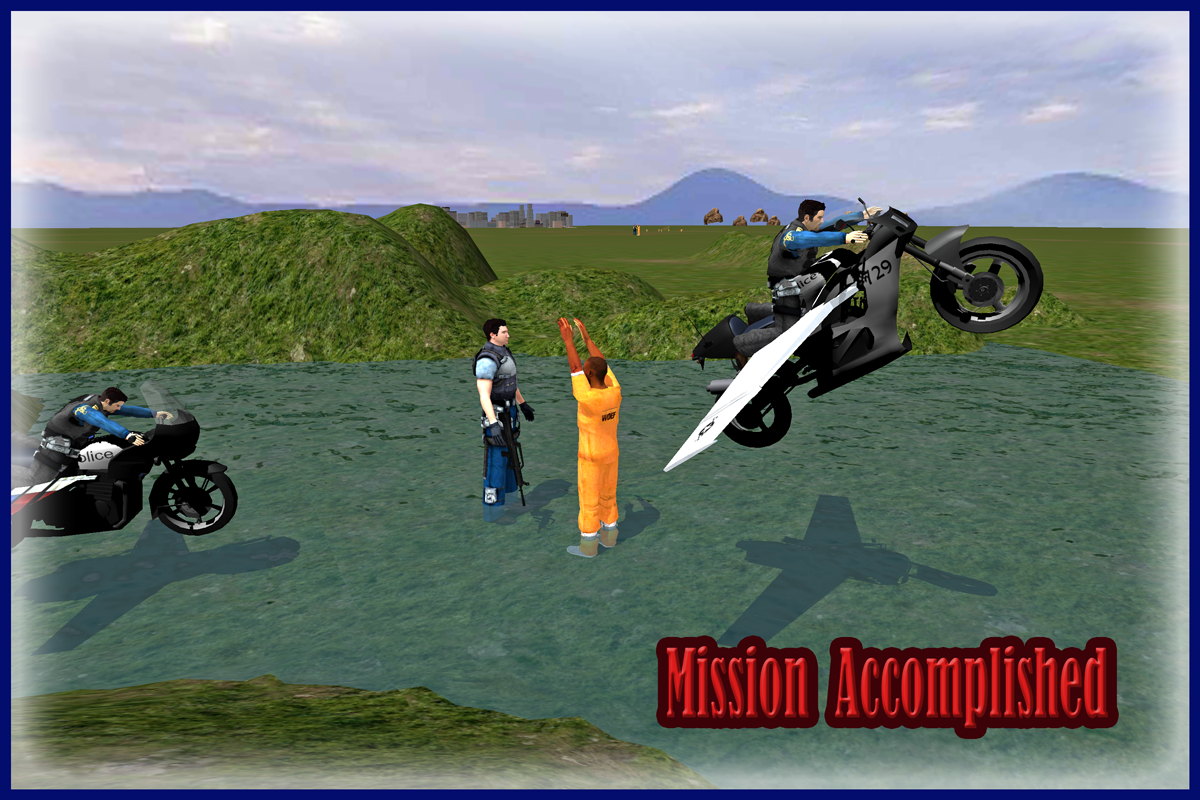 Flying Police Bike Simulator gallery image