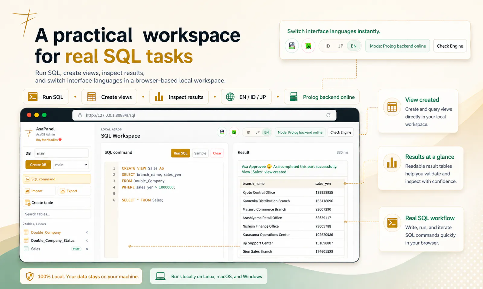 AsaDB screenshot 4