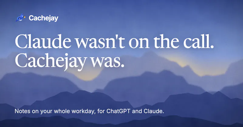 Cachejay screenshot 1