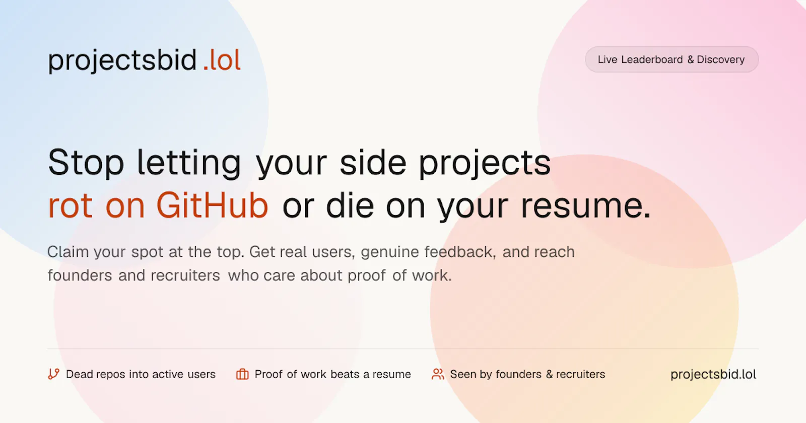 ProjectsBid.lol screenshot 1