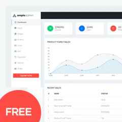Ample Free React Dashboard Template