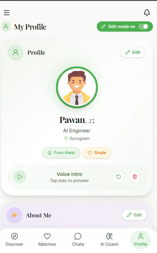 AI Dating App gallery image