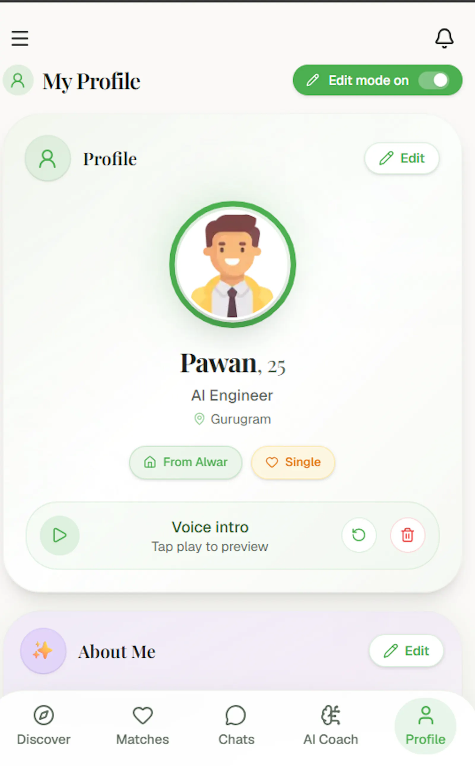 AI Dating App screenshot 11