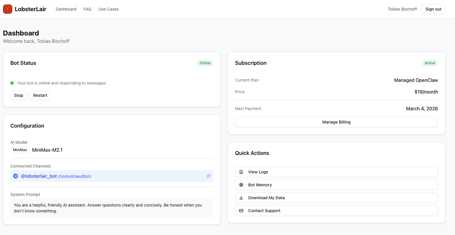 LobsterLair gallery image