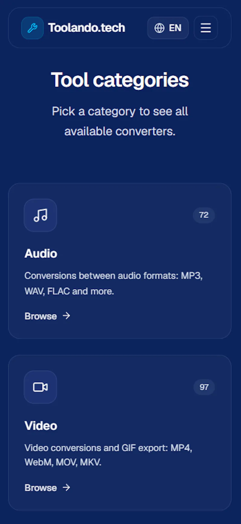 Toolando.tech screenshot 6