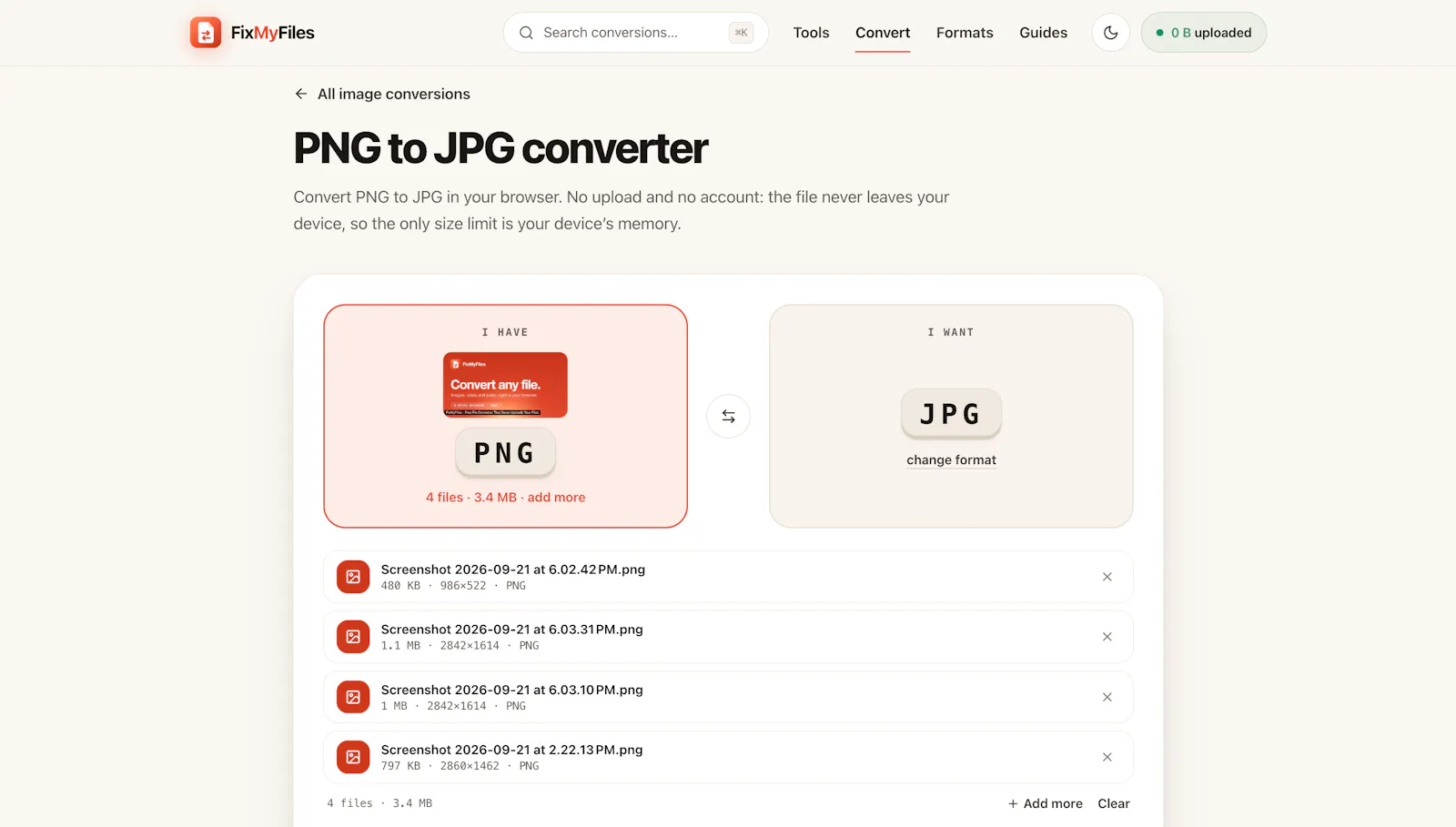 FixMyFiles - Free File Converter screenshot 5