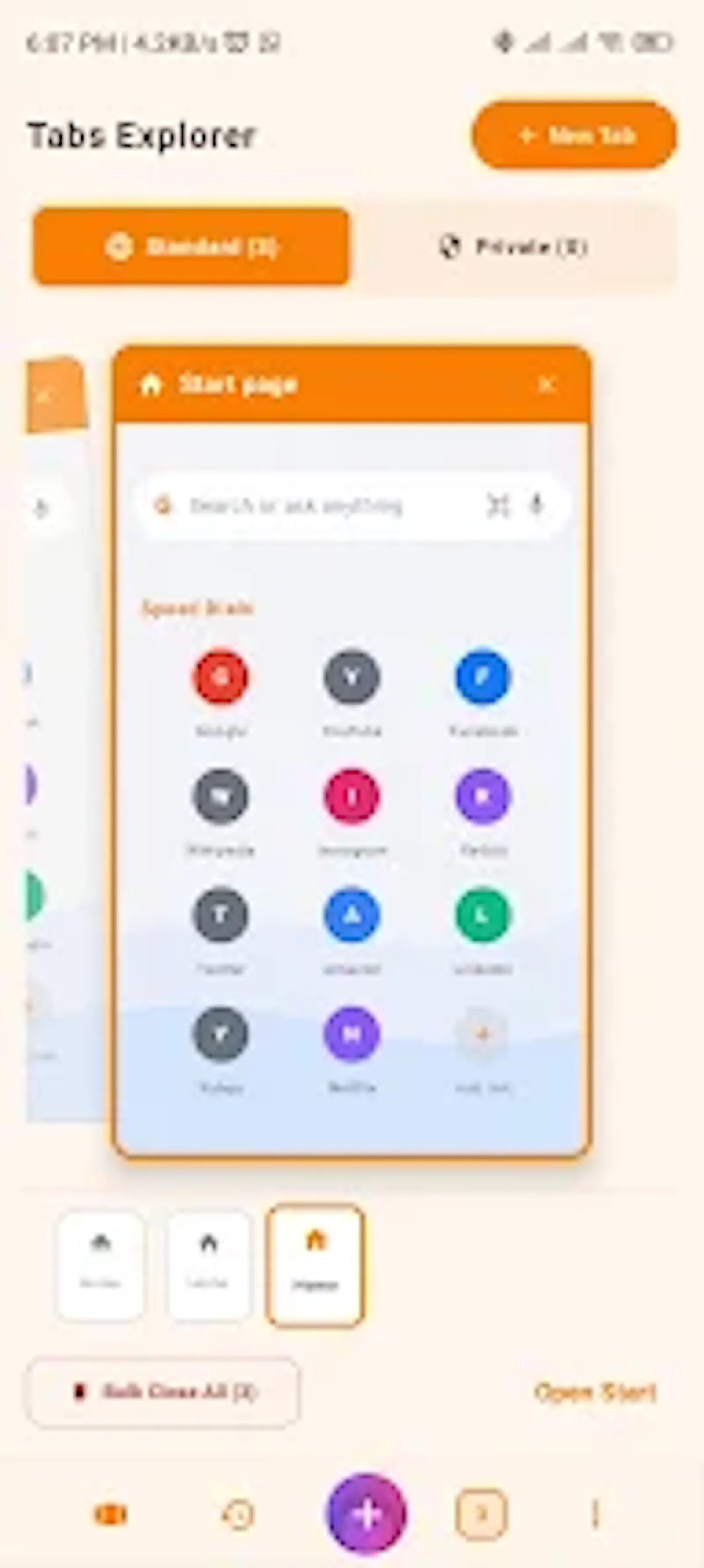 Eon Browser screenshot 2